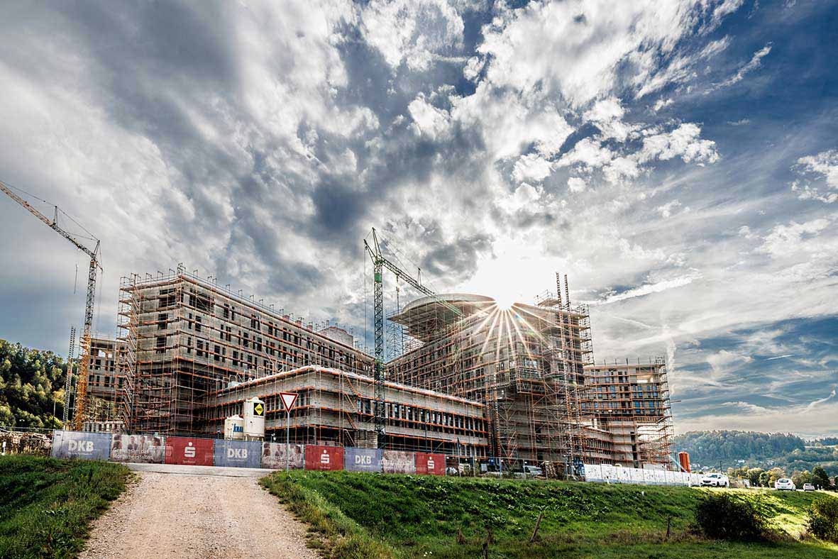 Baustelle Gewerbekaelte
