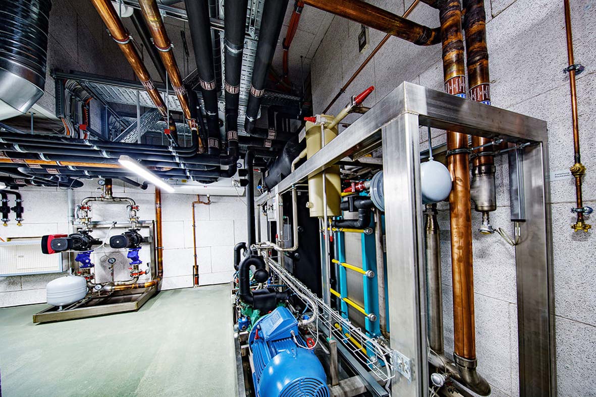 Commercial refrigeration plant WW_Campus